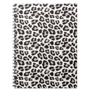 Leopard Animal Print Skin Pattern Notitieboek