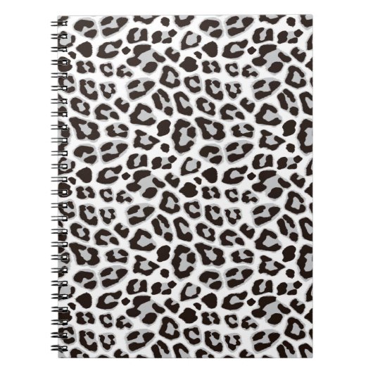 Leopard Animal Print Skin Pattern Notitieboek (Voorkant)