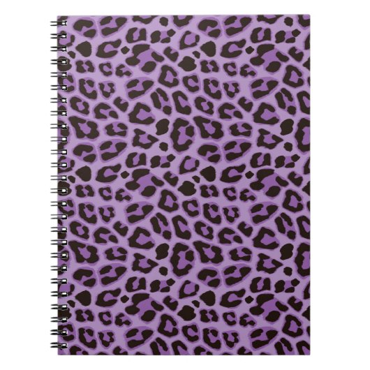 Leopard Animal Print Skin Pattern Notitieboek (Voorkant)