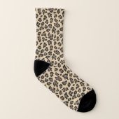 Leopard Animal Print Sokken (Rechts - buiten)
