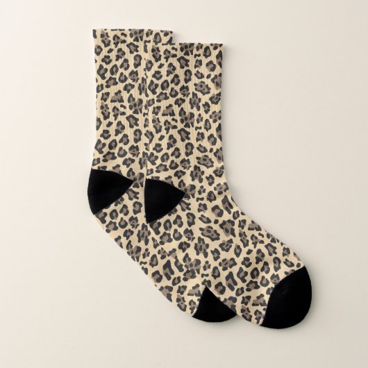 Leopard Animal Print Sokken (Paar)