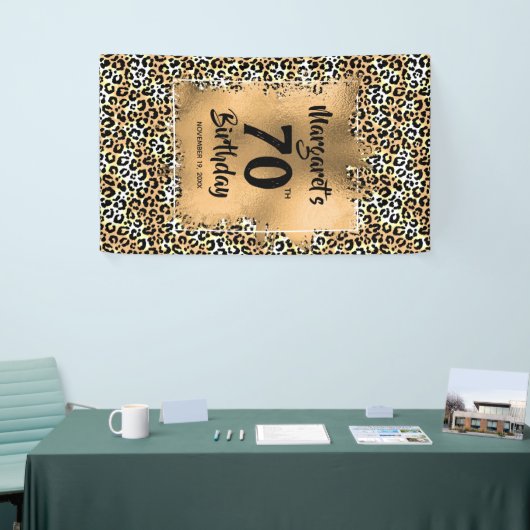 Leopard Animal Print Spandoek (Beurs)