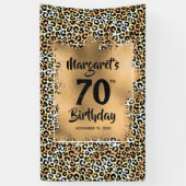 Leopard Animal Print Spandoek (Verticaal)