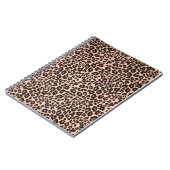 Leopard Animal Print Spiral Notitieboek School/Kan (Linkerzijde)