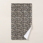 Leopard Animal Print Towel Set Bad Handdoek (Handdoek)