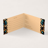 LEOPARD Animal Print - Visitekaartje (Binnen)