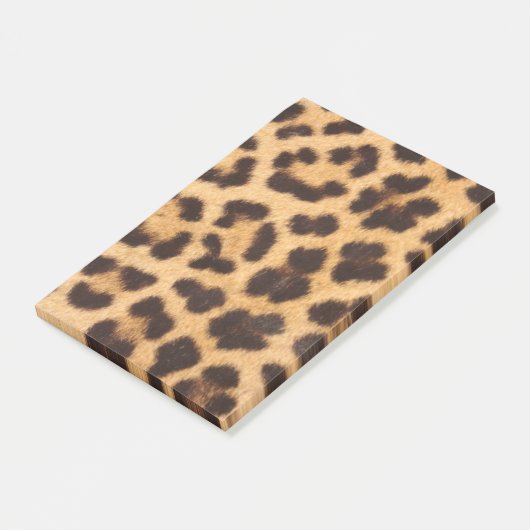 Leopard Animal Skin Print Post-it® Notes (Schuin)