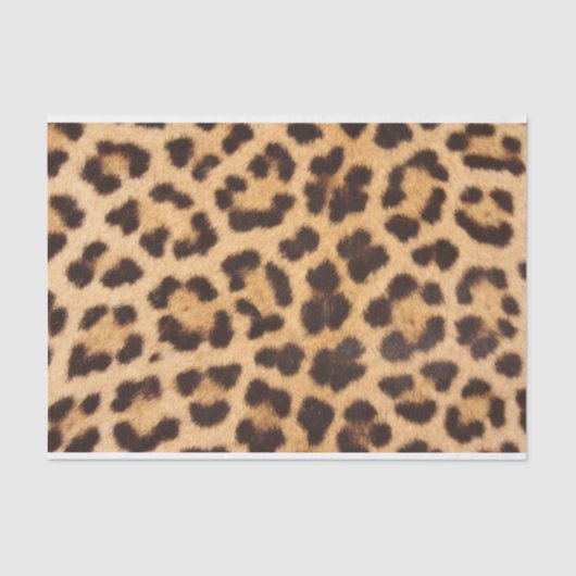 Leopard Animal Skin Print Tissuepapier (Voorkant)