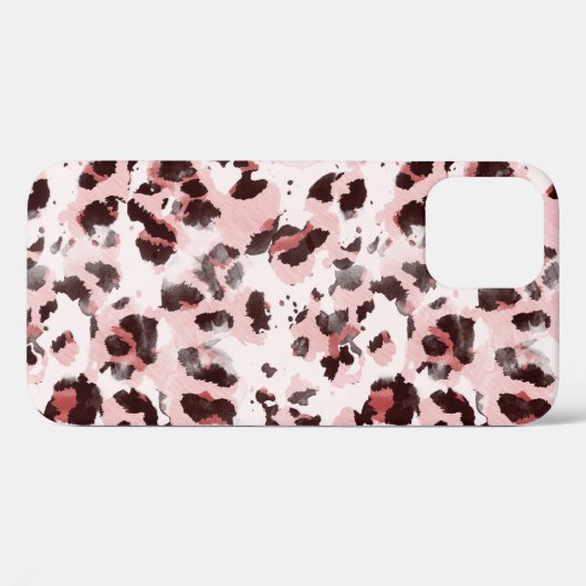 Leopard Animal Skin: Tie Dye Elegance. Case-Mate iPhone Case (Achterkant (horizontaal))