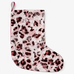 Leopard Animal Skin: Tie Dye Elegance. Kleine Kerstsok