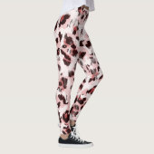 Leopard Animal Skin: Tie Dye Elegance. Leggings (Rechts)