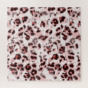 Leopard Animal Skin: Tie Dye Elegance. Legpuzzel