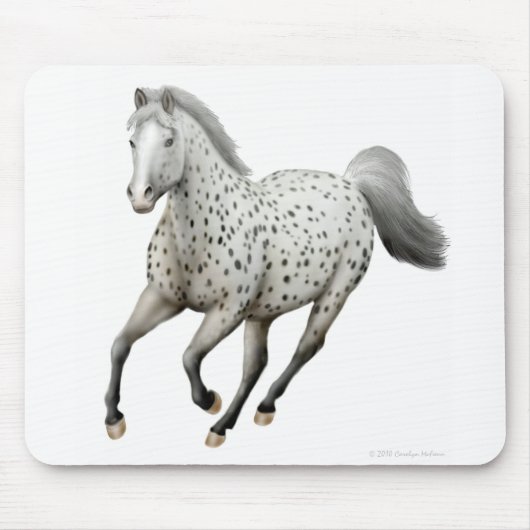 Leopard Appaloosa Horse Mousepad Muismat (Voorkant)