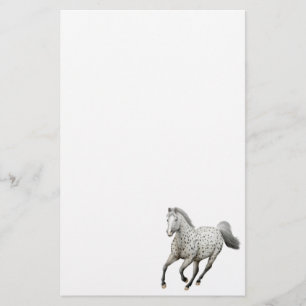 Leopard Appaloosa Horse Stationery Briefpapier