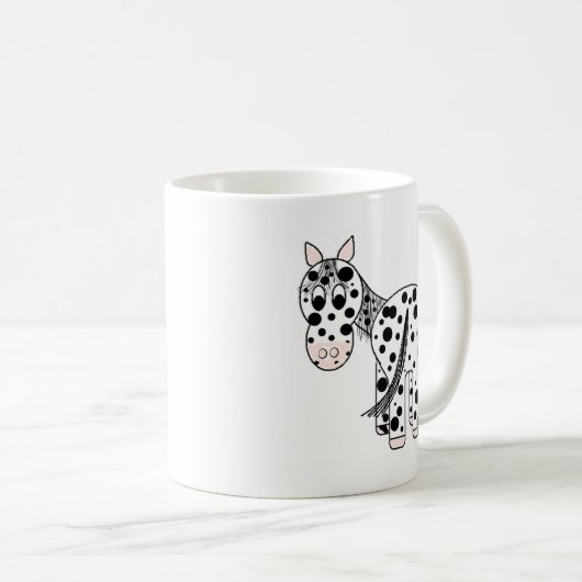 Leopard Appaloosa Koffiemok (Voorkant rechts)