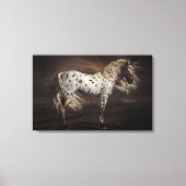Leopard Appaloosa Stretched Canvas Print (Voorkant)