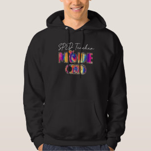 Leopard Apple Sped Teacher Mode off laatste dag SC Hoodie