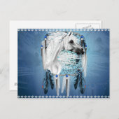 Leopard Appy Dream Catcher Briefkaart (Voorkant / Achterkant)