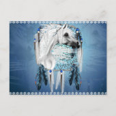 Leopard Appy Dream Catcher Briefkaart (Voorkant)