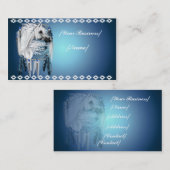 Leopard Appy Dream Catcher Visitekaartje (Voorkant / Achterkant)