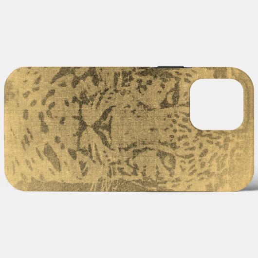 Leopard Art Case-Mate iPhone Case (Achterkant (horizontaal))