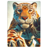 Leopard Art Klembord (Achterkant)