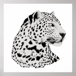 Leopard Art Print Modern