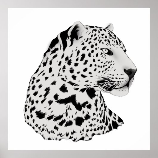 Leopard Art Print Modern (Voorkant)