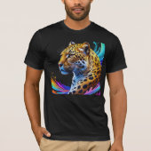 Leopard art t-shirt (Voorkant)