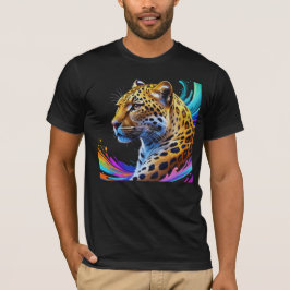 Leopard art t-shirt