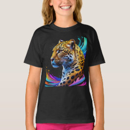 Leopard art t-shirt