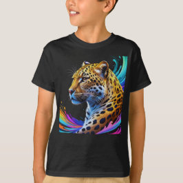 Leopard art t-shirt