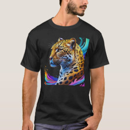 Leopard art t-shirt