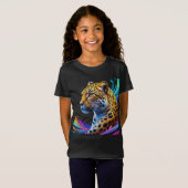 Leopard art t-shirt (Voorkant volledig)