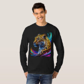 Leopard art t-shirt (Voorkant volledig)
