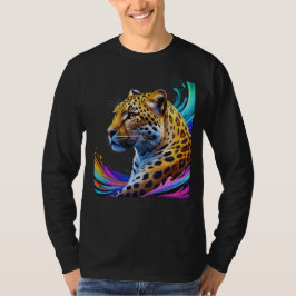 Leopard art t-shirt