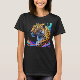 Leopard art t-shirt