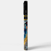 Leopard Aura: kleurrijke bewegingssereniteit Case-Mate iPhone Case (Achterkant / Links)