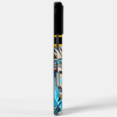 Leopard Aura: kleurrijke bewegingssereniteit Case-Mate iPhone Case (Achterkant / Rechts)