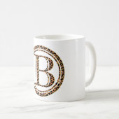 leopard B Koffiemok (Voorkant rechts)