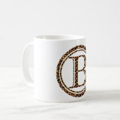 leopard B Koffiemok (Voorkant links)