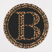 Leopard B Labels (Design 2)
