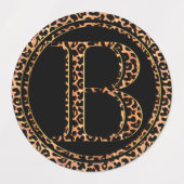 Leopard B Labels (Design 1)