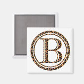leopard B Magneet (Voorkant / Achterkant)