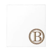 leopard B Notitieblok (Voorkant)