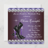 Leopard Bachelorette Party Kaart (Achterkant)