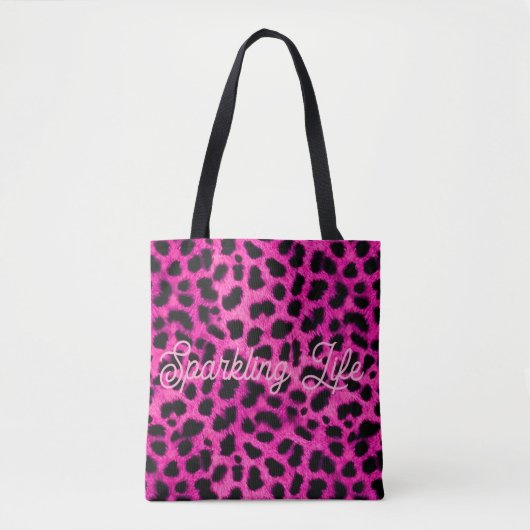 Leopard bag tote bag (Voorkant)