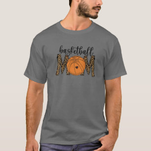 Leopard Basketball Ma Proud Basketball Players Mo T-shirt
