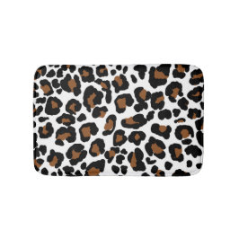 Leopard Big Cat Bont Patroon Print Badmat