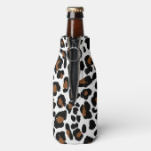 Leopard Big Cat Bont Patroon Print Flesjeskoeler (Fles Achterkant)